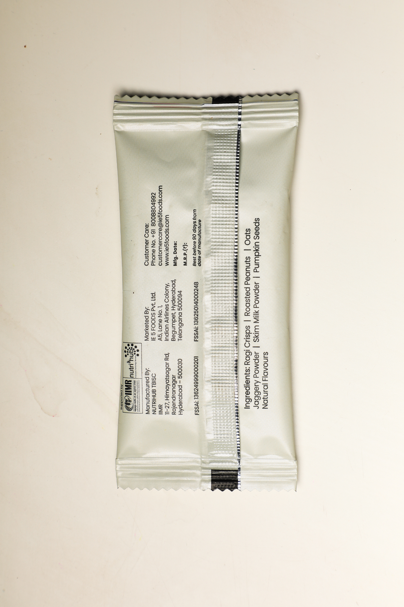 Ragi Energy Bar (Pack of 20 Bars)